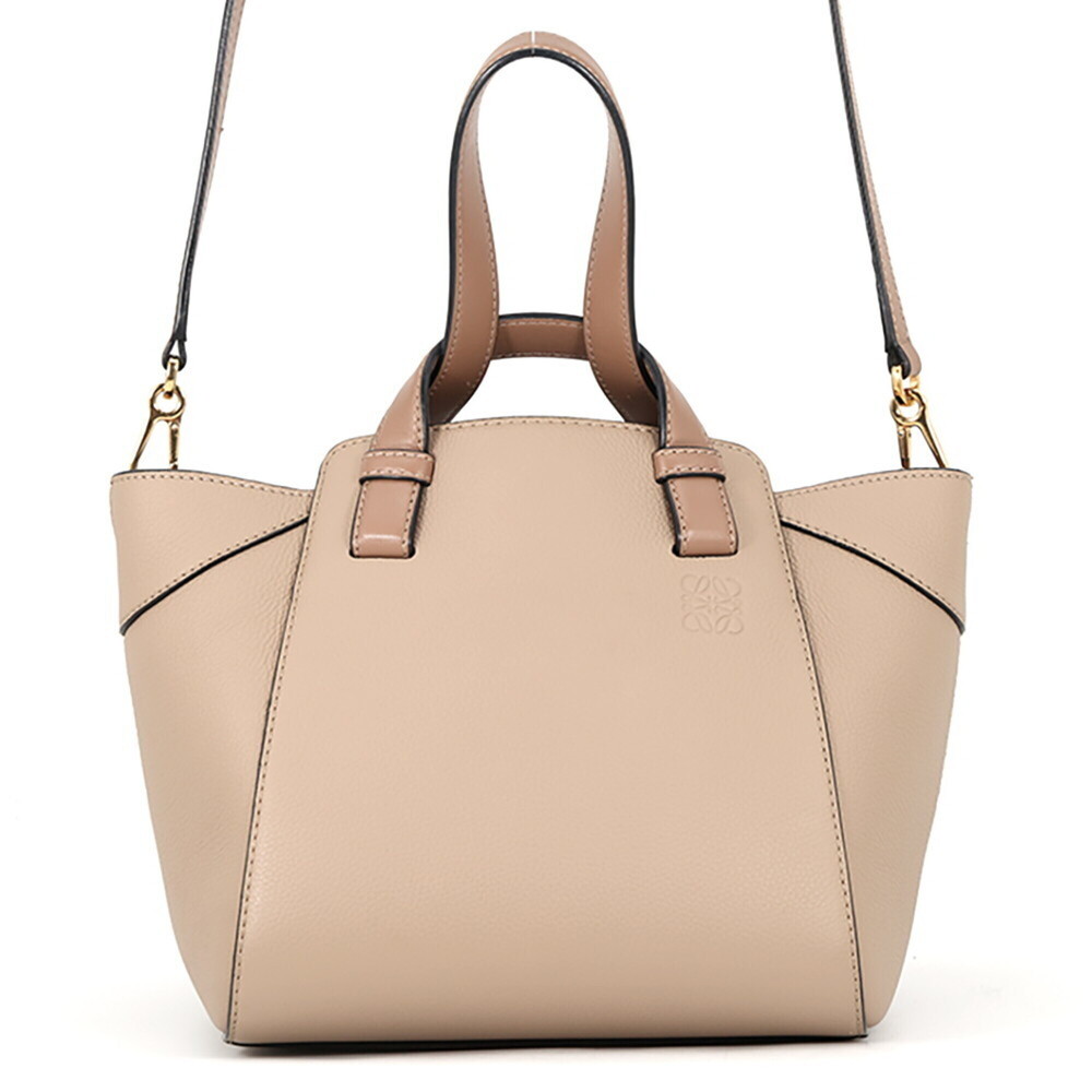 Loewe Hammock Nugget Leather Handbag A538H04X02 LOEWE 2-way Shoulder Bag